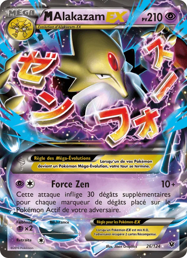 M-Alakazam EX · Impact des Destins 26/124