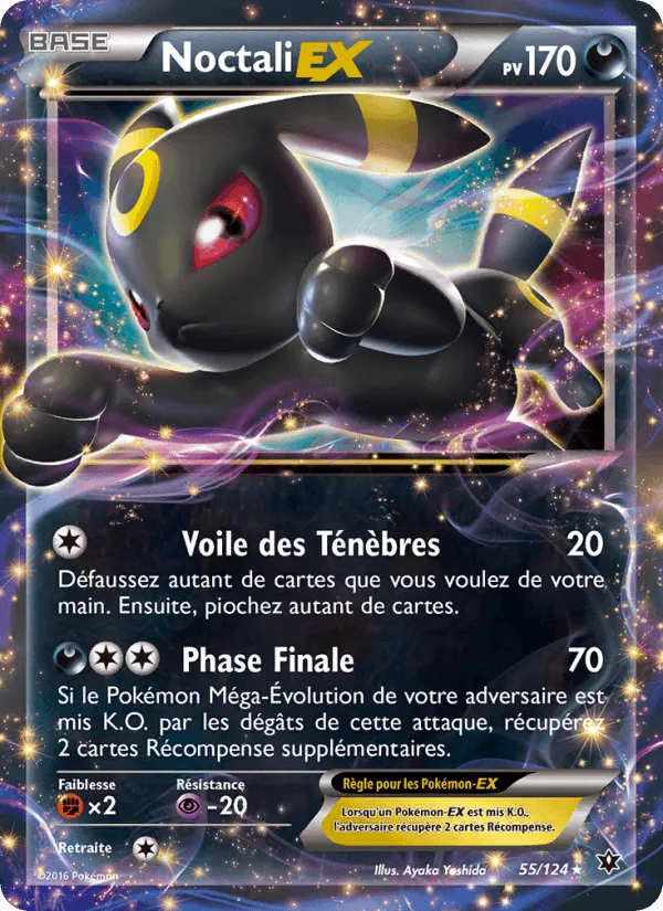 Noctali EX · Impact des Destins 55/124