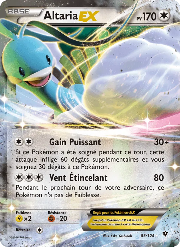 Altaria EX · Impact des Destins 83/124