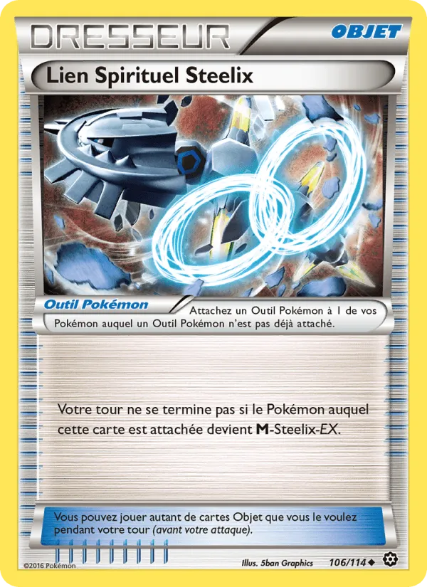 Lien Spirituel Steelix · Offensive Vapeur 106/114