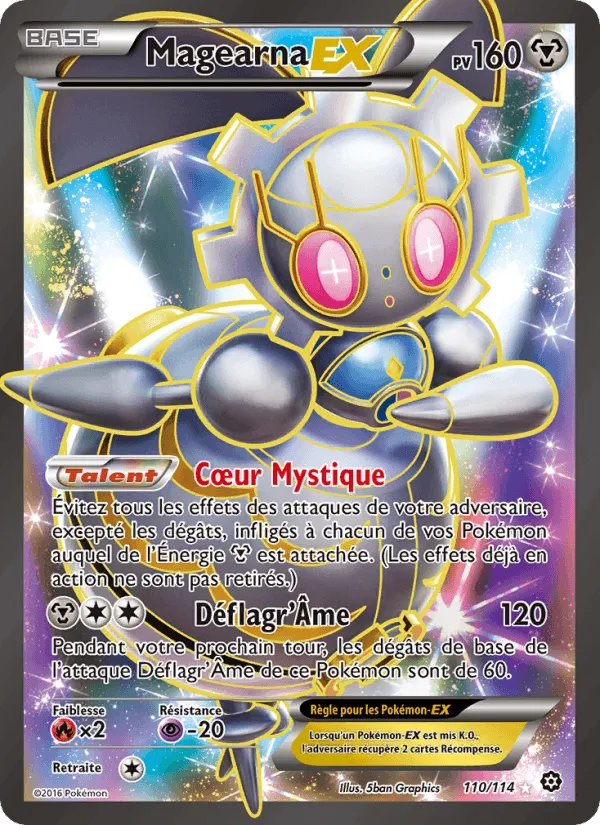 Magearna EX · Offensive Vapeur 110/114