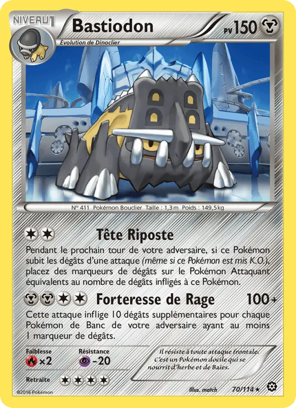 Bastiodon · Offensive Vapeur 70/114