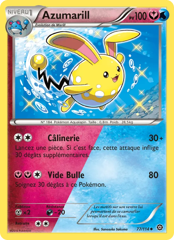 Azumarill · Offensive Vapeur 77/114