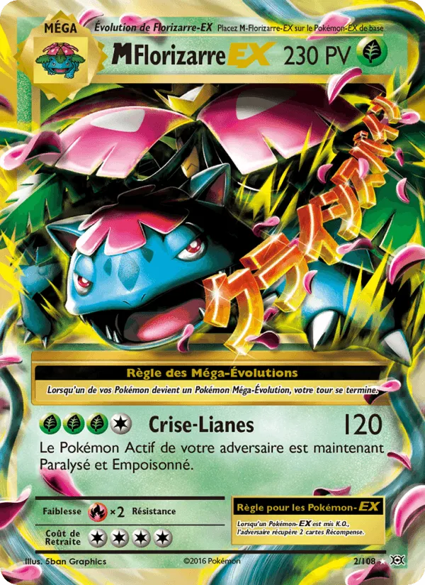 M-Florizarre EX · Évolutions 2/108