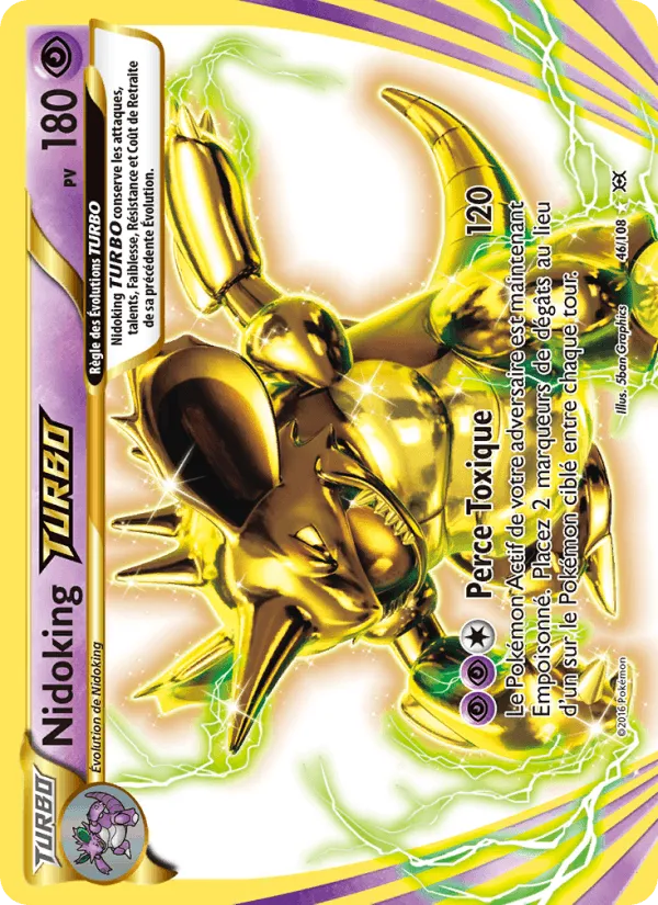 Nidoking TURBO · Évolutions 46/108