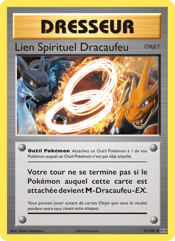 Lien Spirituel Dracaufeu · Évolutions 75/108