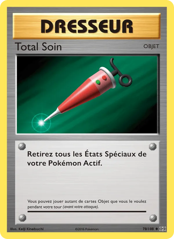 Total Soin · Évolutions 78/108