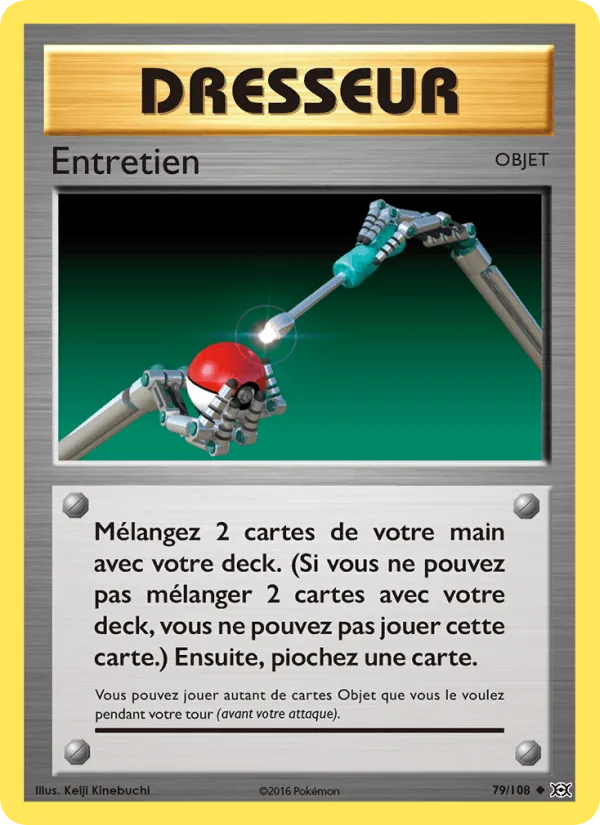 Entretien · Évolutions 79/108