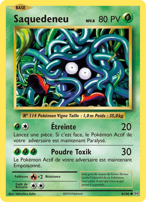 Saquedeneu · Évolutions 8/108