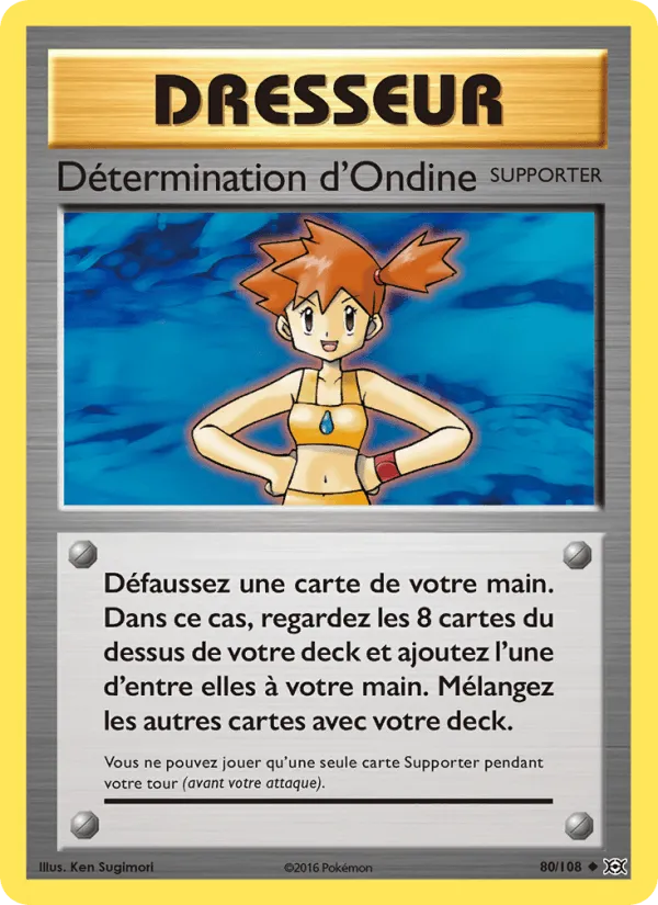 Détermination d'Ondine · Évolutions 80/108