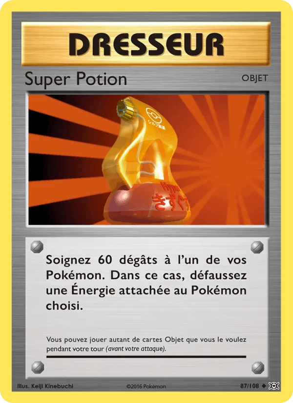 Super Potion · Évolutions 87/108