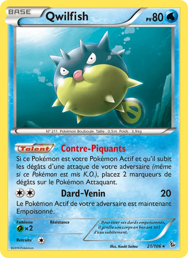 Qwilfish · Étincelles 21/106