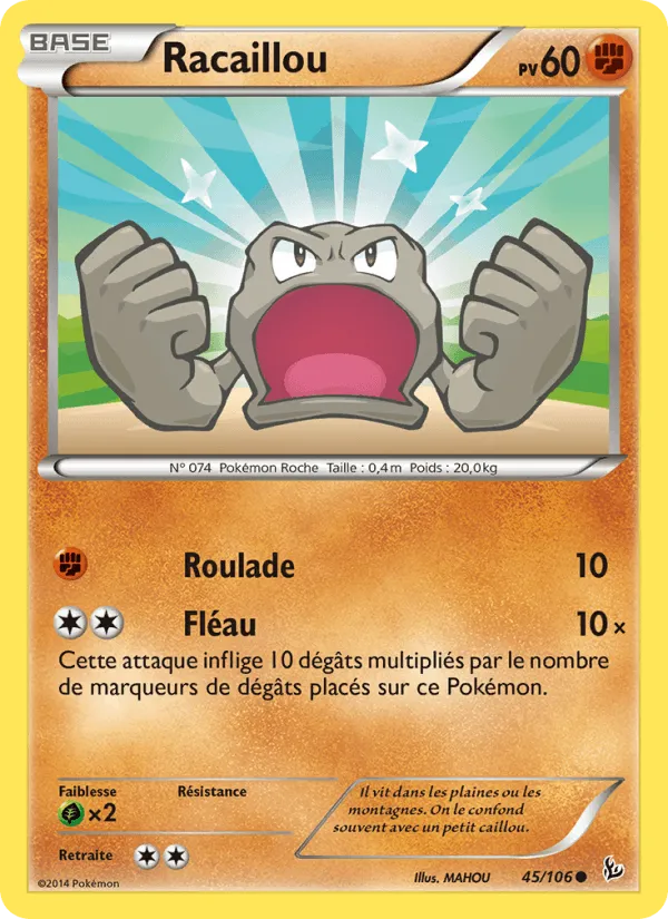 Racaillou · Étincelles 45/106