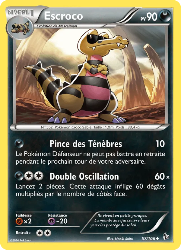 Escroco · Étincelles 57/106