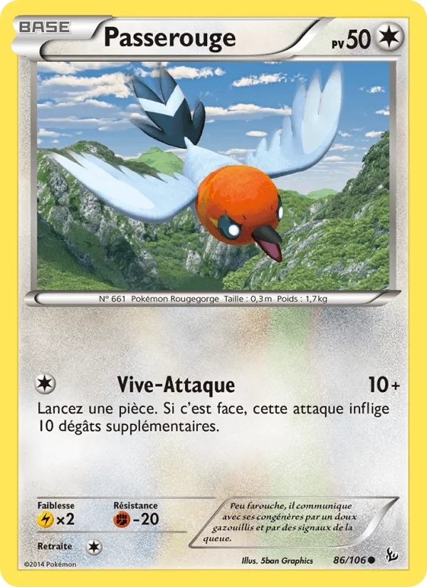 Passerouge · Étincelles 86/106