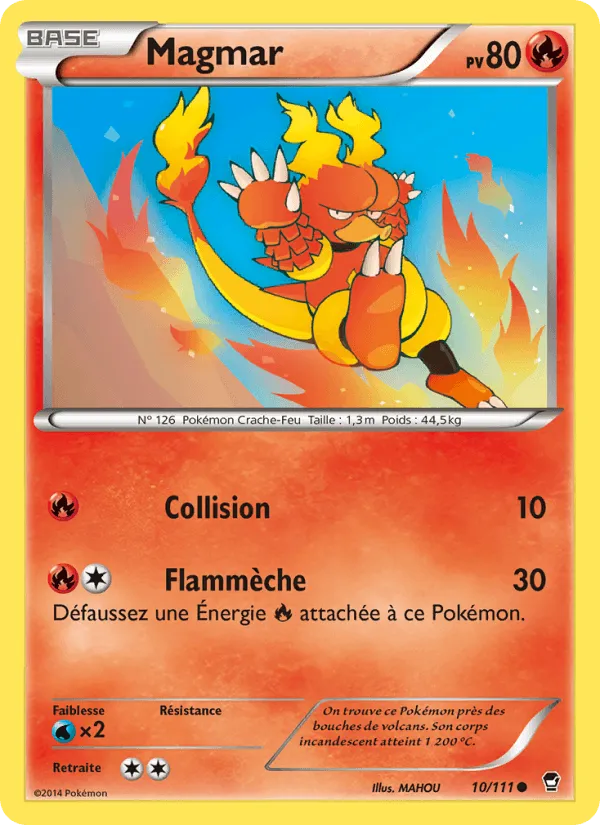 Magmar · Poings Furieux 10/111