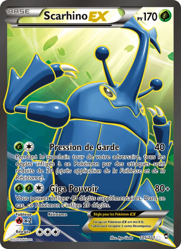 Scarhino EX · Poings Furieux 105/111