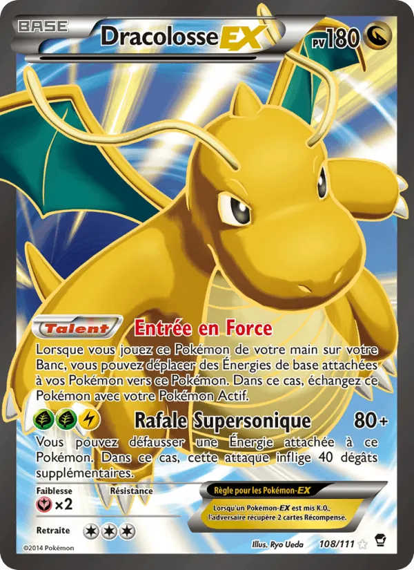 Dracolosse EX · Poings Furieux 108/111