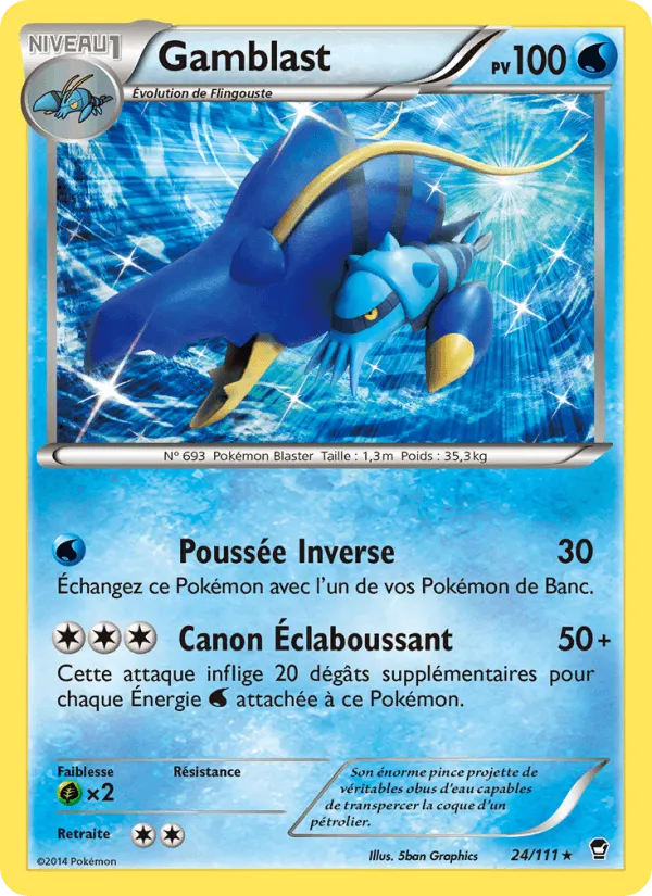 Gamblast · Poings Furieux 24/111