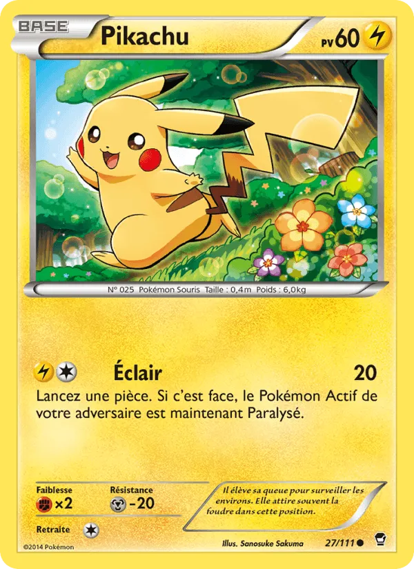 Pikachu · Poings Furieux 27/111