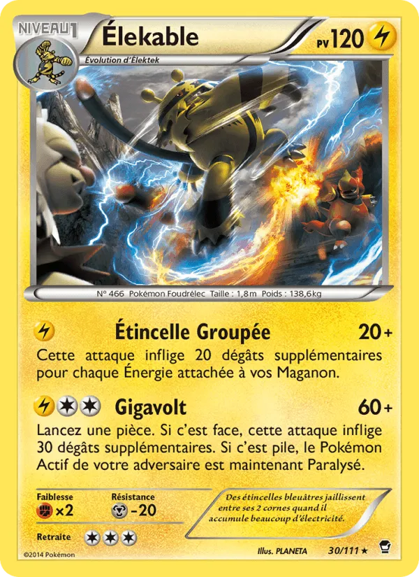 Élekable · Poings Furieux 30/111