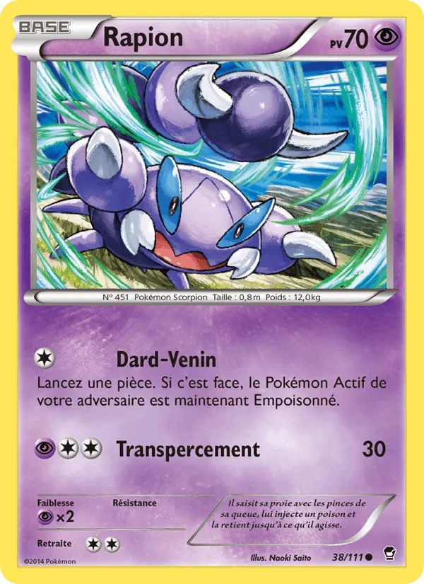 Rapion · Poings Furieux 38/111