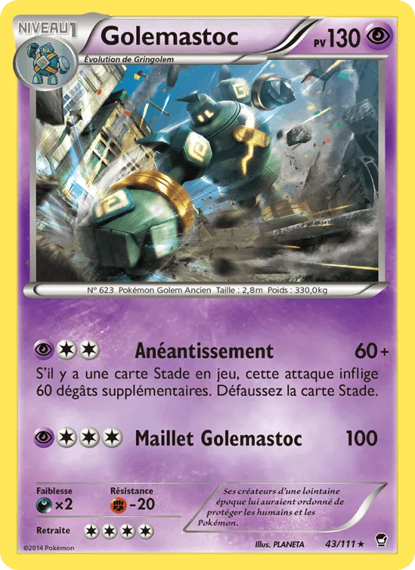 Golemastoc · Poings Furieux 43/111