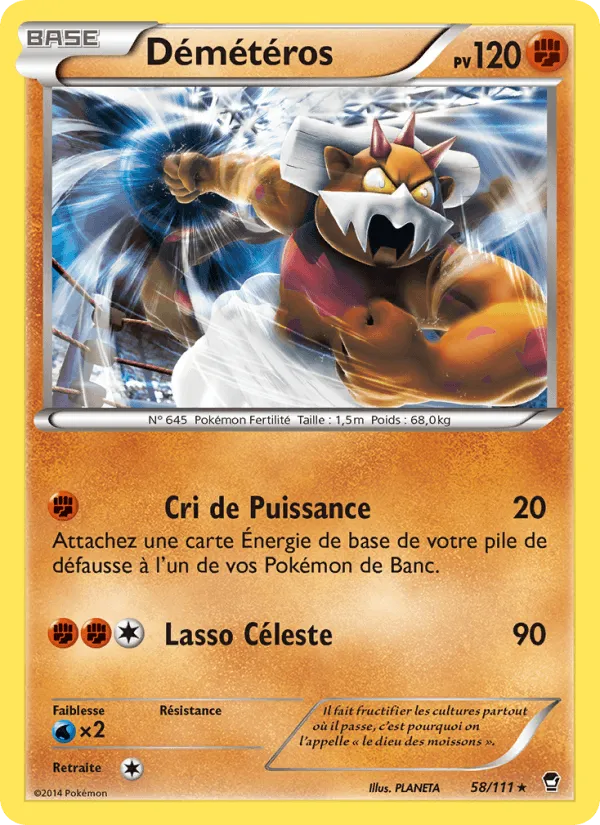 Démétéros · Poings Furieux 58/111