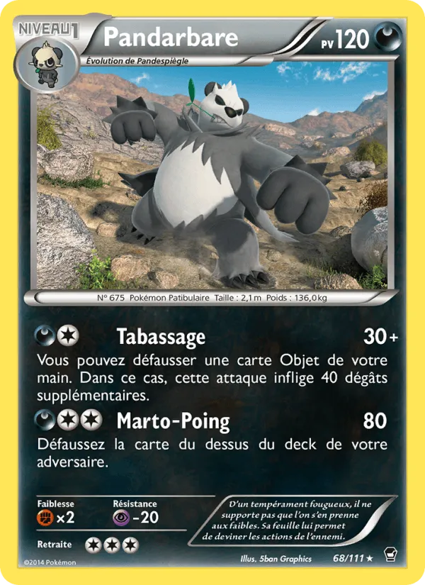 Pandarbare · Poings Furieux 68/111