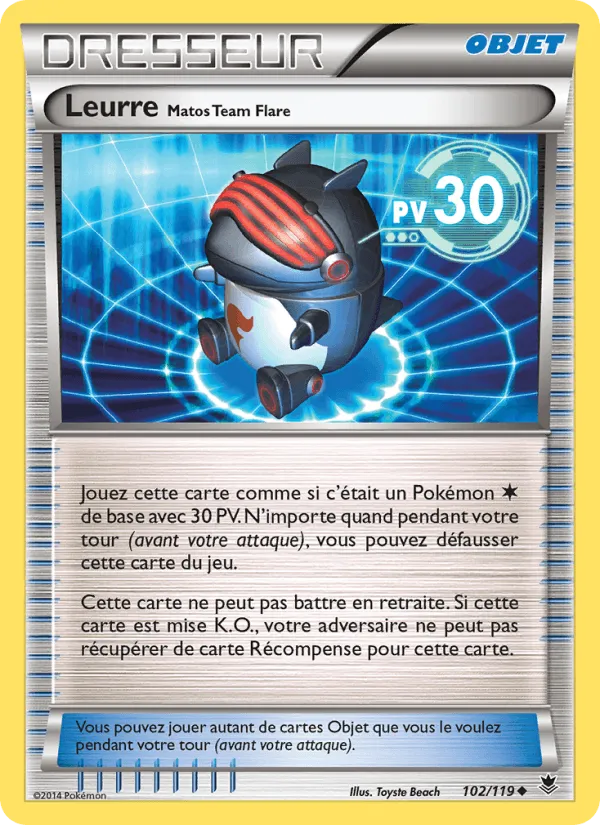 Leurre Matos Team Flare · Vigueur Spectrale 102/119