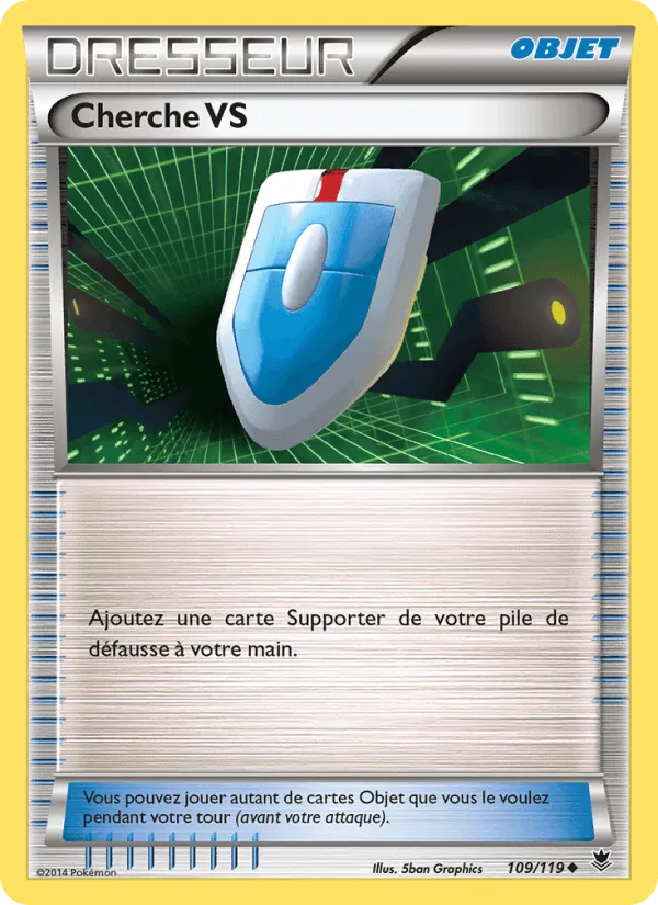 Cherche VS · Vigueur Spectrale 109/119