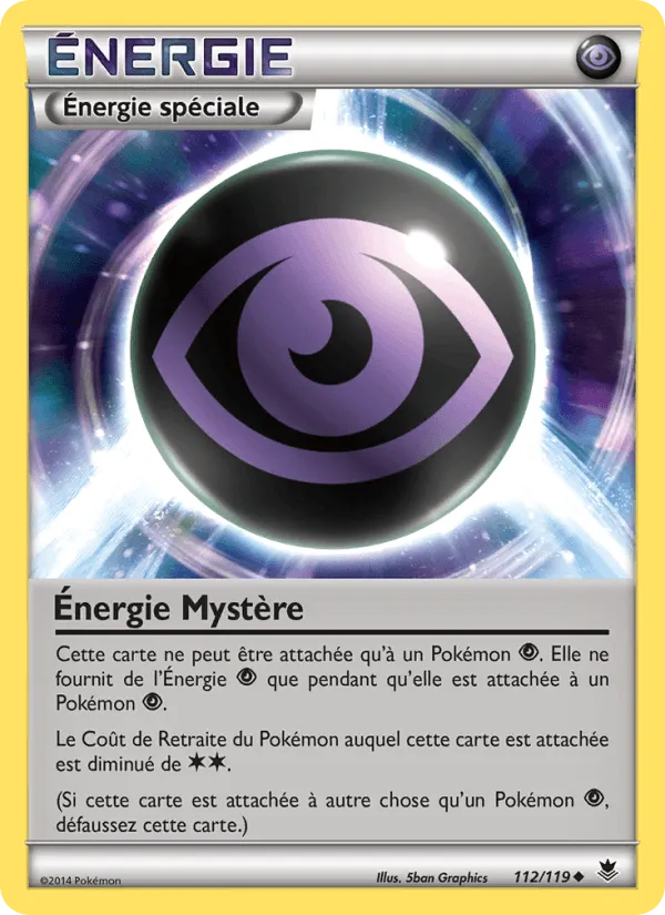 Énergie Mystère · Vigueur Spectrale 112/119