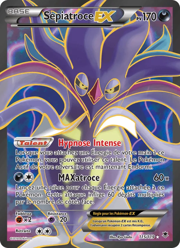 Sepiatroce EX · Vigueur Spectrale 115/119