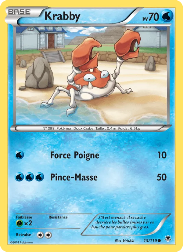 Krabby · Vigueur Spectrale 13/119