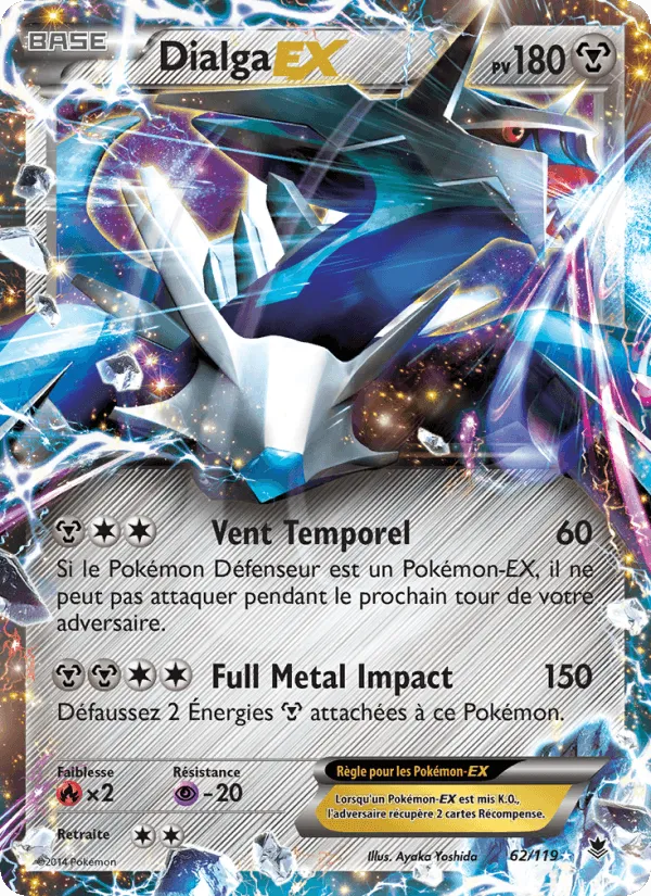 Dialga EX · Vigueur Spectrale 62/119