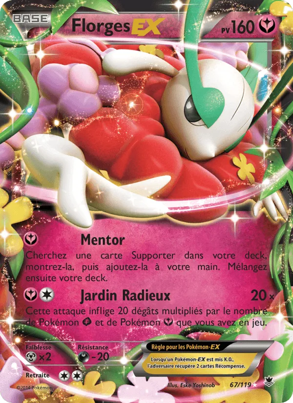 Florges EX · Vigueur Spectrale 67/119