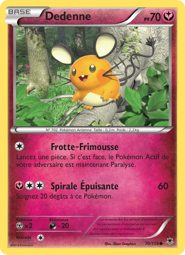 Dedenne · Vigueur Spectrale 70/119