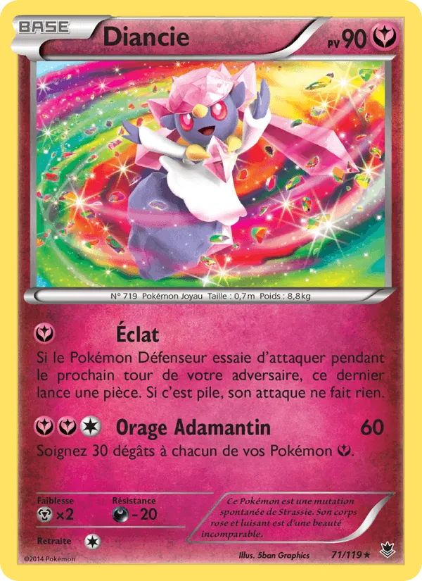Diancie · Vigueur Spectrale 71/119