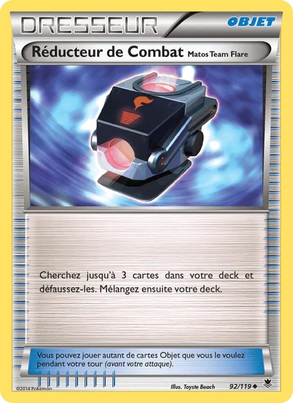 Réducteur de Combat Matos Team Flare · Vigueur Spectrale 92/119