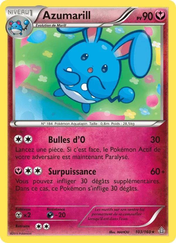 Azumarill · Primo-Choc 103/160