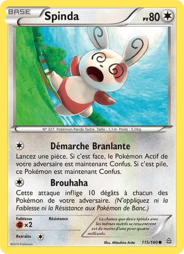 Spinda · Primo-Choc 115/160