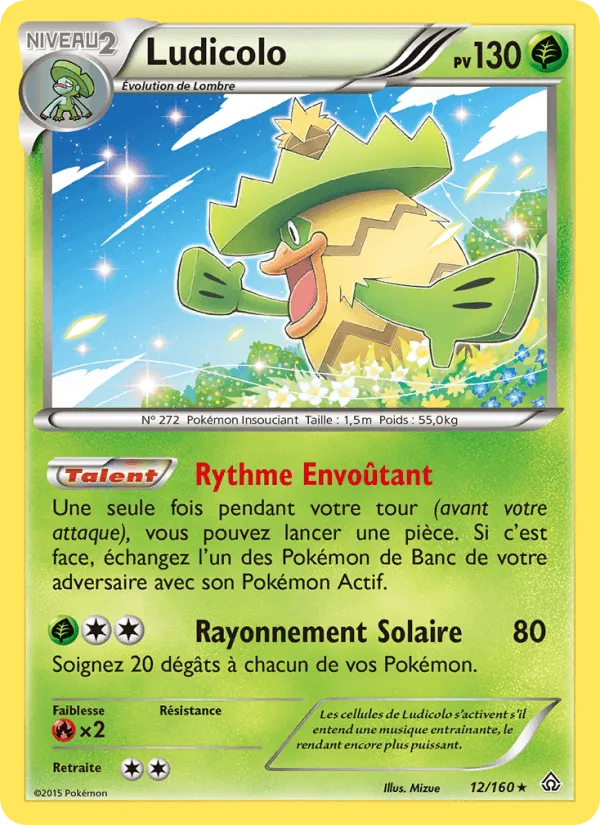 Ludicolo · Primo-Choc 12/160