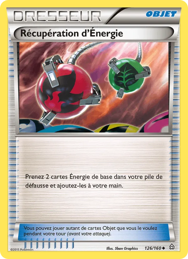 Récupération d'Énergie · Primo-Choc 126/160
