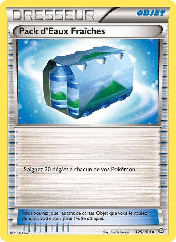 Pack d'Eaux Fraîches · Primo-Choc 129/160