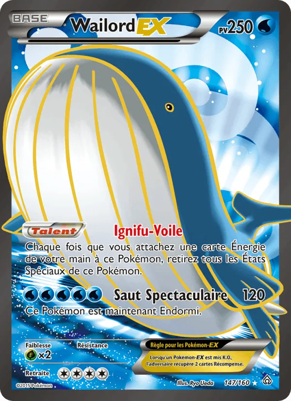 Wailord EX · Primo-Choc 147/160
