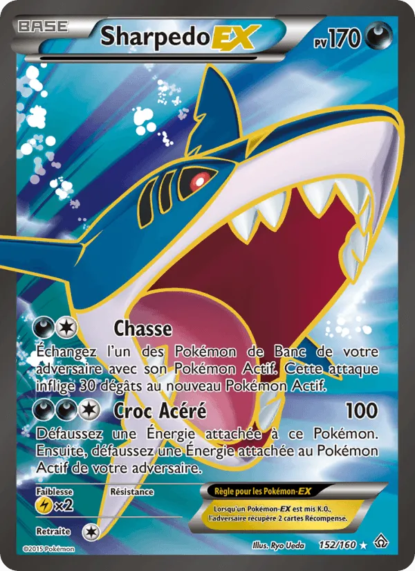 Sharpedo EX · Primo-Choc 152/160