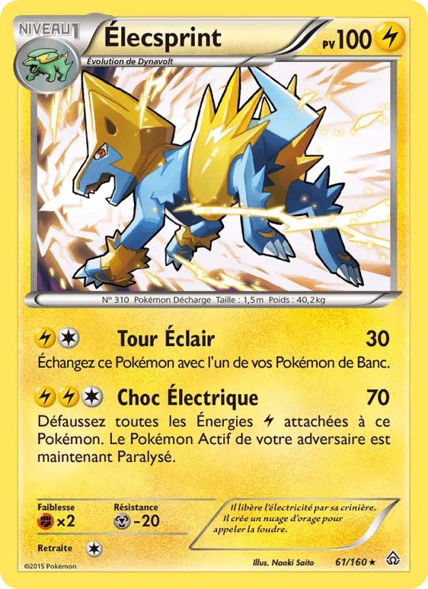 Élecsprint · Primo-Choc 61/160