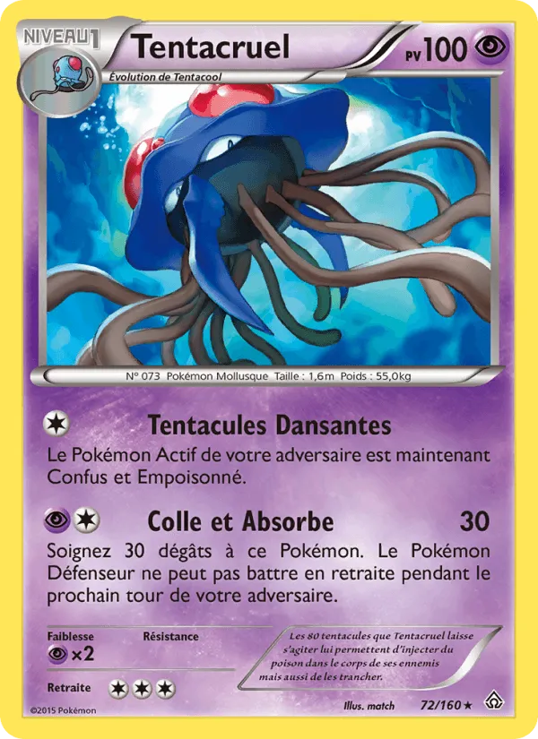 Tentacruel · Primo-Choc 72/160