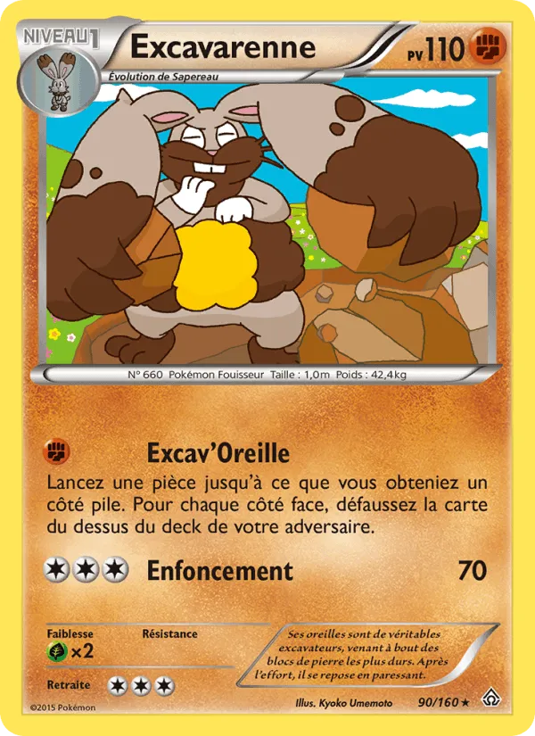 Excavarenne · Primo-Choc 90/160