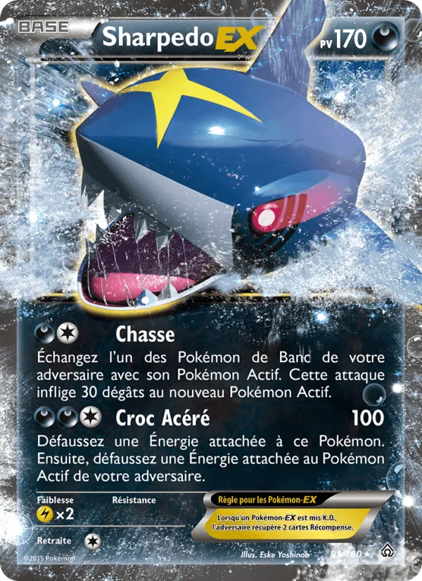 Sharpedo EX · Primo-Choc 91/160